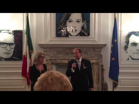 Dr Sal Cumella honored prestigious Cavaliere(knighthood) at the Italian Consulate