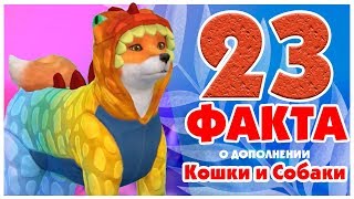 23 ФАКТА О THE SIMS 4 КОШКИ И СОБАКИ!