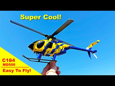 Easy to Fly Helicopter! RC ERA MD500 C184 - Review
