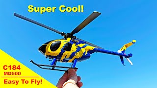 Easy to Fly Helicopter! RC ERA MD500 C184 - Review