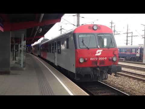 ÖBB 8073 000-6 mit Pflatsch in Matzleinsdorf
