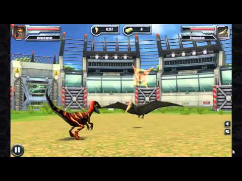 VELOCIRAPTOR JURASSIC PARK BUILDER 30- 40 :D