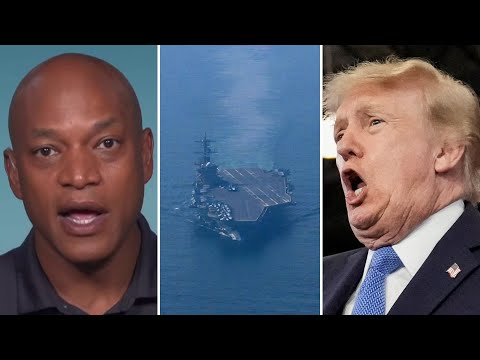 ‘Angering’: Gov. Wes Moore slams Trump’s USS Lincoln comments