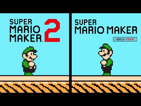 More Differences between SMM2 and SMM World Engine