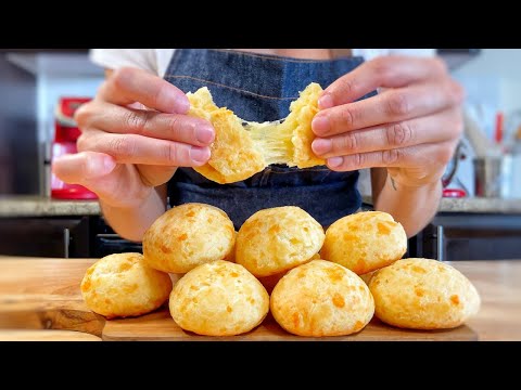 Make Incredible Pao de Queijo At Home - Easy Brazilian Cheese Bread Recipe!