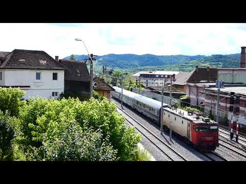 Mediaș: IR 1538 train (Cluj Napoca - București Nord)