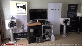 Video thumbnail for Martion BullFrog loudspeakers, Rike Audio electronics, tonearm by Tonmechanik, HiFi Deluxe 2019 by AVshowreports