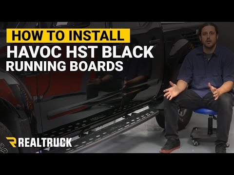 How to Install Havoc HST Black Running Boards on a 05-18 Nissan Frontier