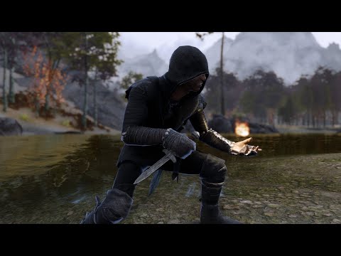 This how you play a fast acrobat rogue build in Skyrim