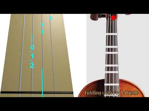 Paradise - Coldplay - Violin - Play Along Tab Tutorial