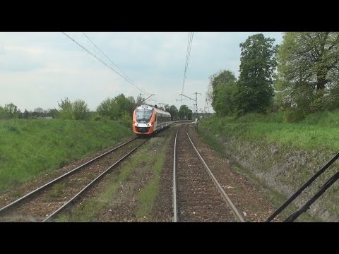 Cabview ED72-010 Kraków Główny - Trzebinia + sound - 20.05.2016