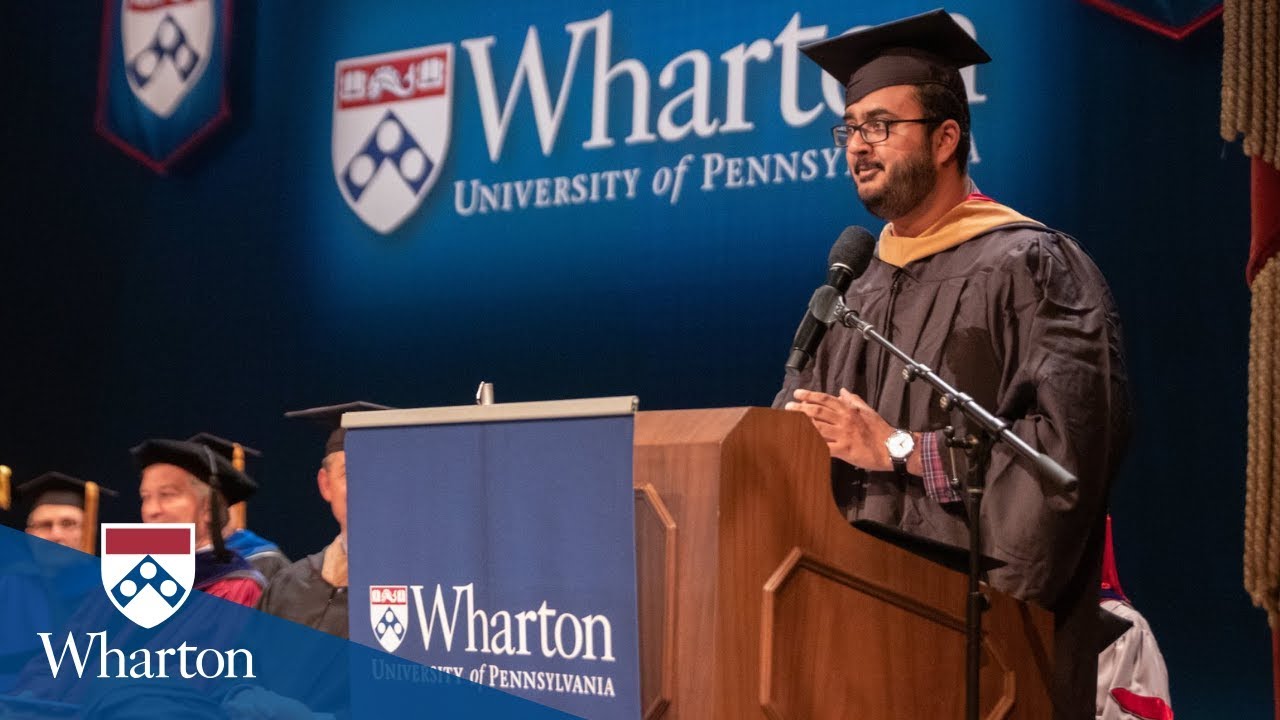 Aditya Mahajan, Student Speaker | MBA for Executives San Francisco Graduation Ceremony 2019