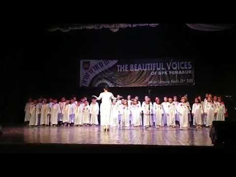 The Beautiful Voices of BPK Penabur Bandar Lampung....Gita Nawala Choir..SDK Penabur Bandar Lampung