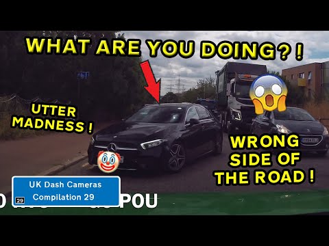 UK Dash Cameras - Compilation 29 - 2025 Bad Drivers, Crashes & Close Calls