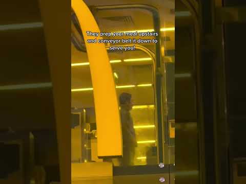 Cozinha automatizada do McDonald’s no Aeroporto Internacional de Sydney