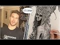 DARK ART TIME LAPSE :  Process and tools