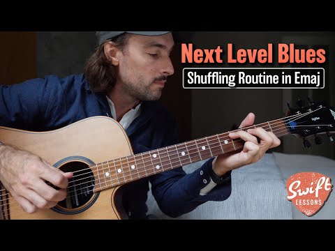 Next Level Blues Shuffling - Full 12 Bar Practice Routine in E