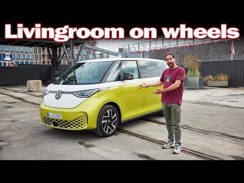 Let's drive the VW Id Buzz - Comfortable but a bit more noisy