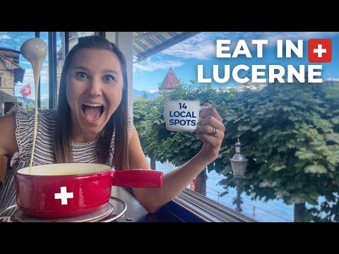 Lucerne Food Tour | Where to Eat In Lucerne, Switzerland | Swiss Fondue, Chocolate, Cheese & More!