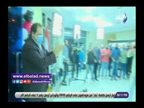 أحمد موسى يترك الأستوديو على الهواء ليهنئ النائب محمد أبو العينين