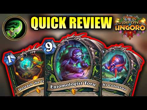 Every DEMON HUNTER Card Reviewed in 1 Minute or Less | The Lost City of Un'goro