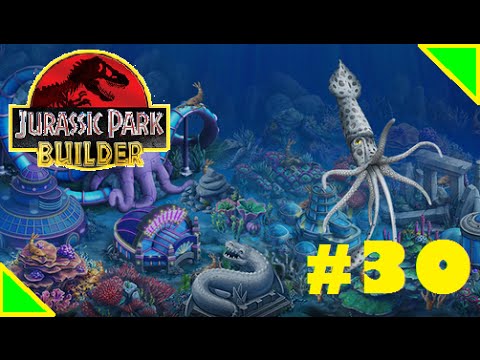 Jurassic Park Builder #30| Criaturas marinas y muchos adornos!