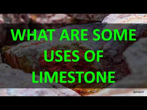 What are some uses of limestone