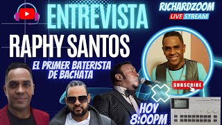 Entrevista Exclusiva Con Raphy Santos El Primer Baterista De Bachata