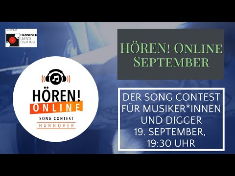 HÖREN! Online September - Der Song Contest für Musiker*innen und Digger
