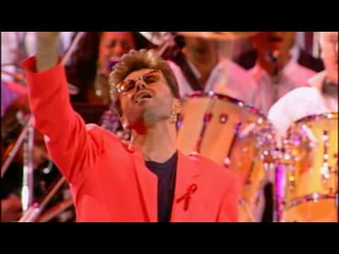 Queen & George Michael - Somebody to Love - (Live Wembley 1992) - HD