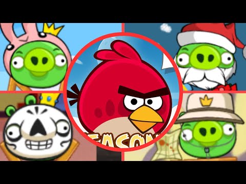 Angry Birds Seasons (2025) - All Bosses (Luta dos Bosses)