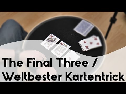 The Final Three / Weltbester Kartentrick (Kartentrick Tutorial/Erklärung German/Deutsch)