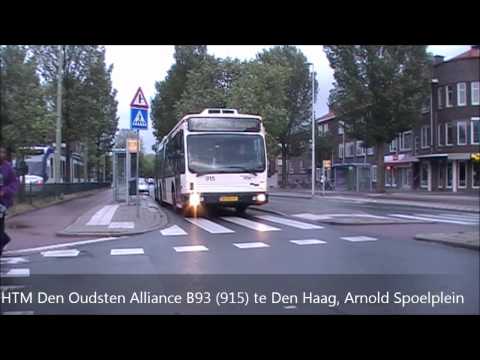 HTM Den Oudsten Alliance B93 (915) te Den Haag, Arnold Spoelplein