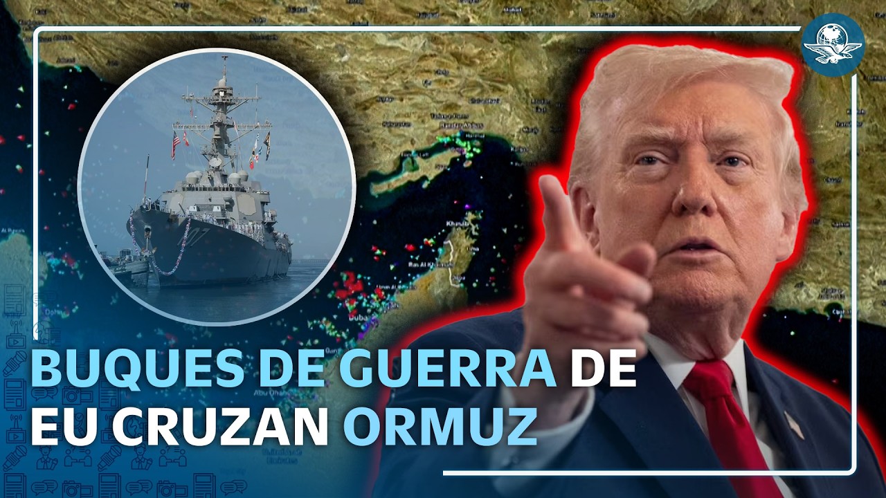 EU cruza Estrecho de Ormuz con buques de guerra, según medios locales