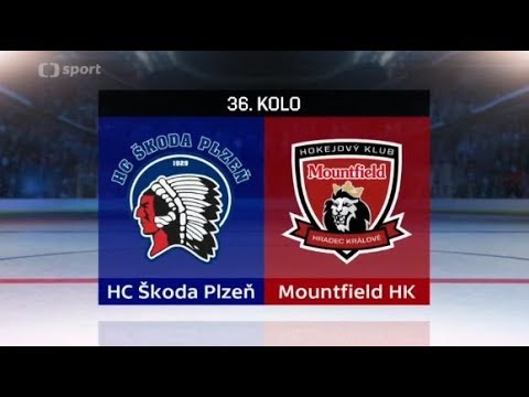 HC Škoda Plzeň - Mountfield HK | 4:0 | Sestřih zápasu