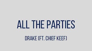 Drake (ft. Chief Keef) - All The Parties (slowed + reverb)