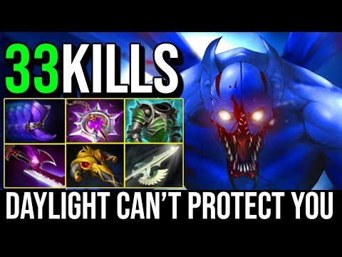 YOU EXPECTED DAYLIGHT WILL PROTECT YOU ? [Night Stalker] Very Rare Set With 33Kills 7.19d | DotA 2