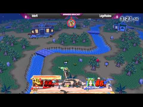 SW12 Smash Wii U - InferN (Bowser) vs LeigeMaximo (Palutena) - Winners Bracket