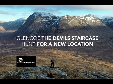 Glencoe Hunting for a new location. Landscape Photography of the Scottish Highlands