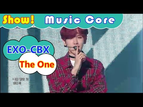 [HOT] EXO-CBX - The One, 첸백시 - 더 원 Show Music core 20161105