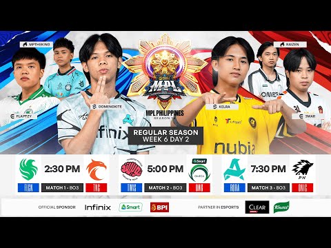 🔴 LIVE | MPL PH S16 | ENGLISH - Week 6 Day 2