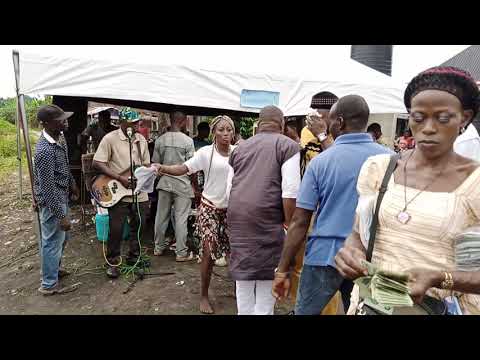 Danny Kay  live on stage at Mr & Mrs Desmond traditional marriage ceremony