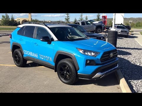 Lifted 2019 Toyota RAV4 Trail on 245/65R17 Tires