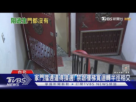 鐵門外開