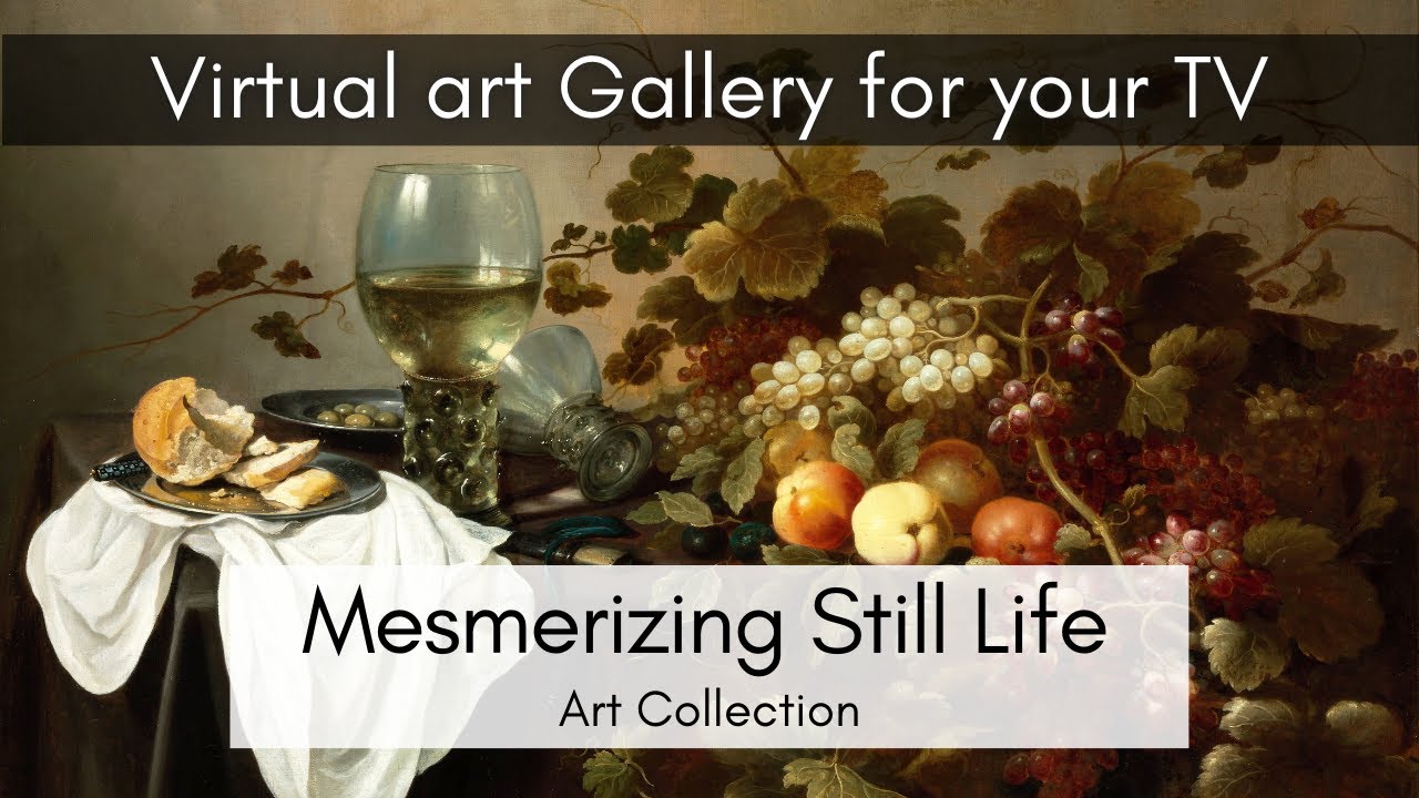 Mesmerizing Still Life Art Collection for your TV | Virtual Art Gallery | 3 Hrs | 4K Ultra HD
