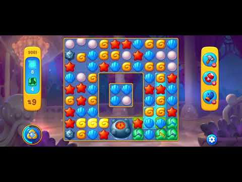 Fishdom level 9061 no boosters フィッシュダム