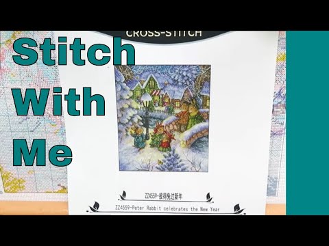Peter Rabbit #paintingfairy #crossstitch