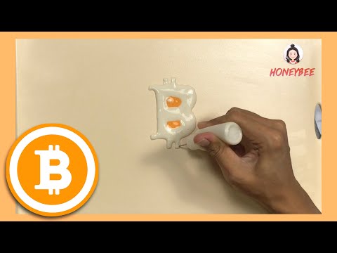 Bitcoin Pancake Art bp20 - #Bitcoin | Honeybee