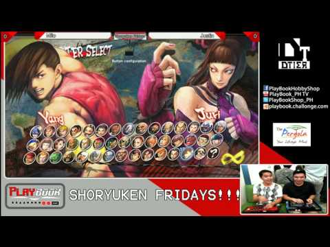 [PlayBookTV Shoryuken Fridays 10.02.15] USF4 Milo VS Justin