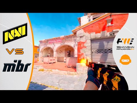 ELIMINATION STAGE! NAVI vs MIBR - HIGHLIGHTS - PWE CS2 SHANGHAI MAJOR 2024